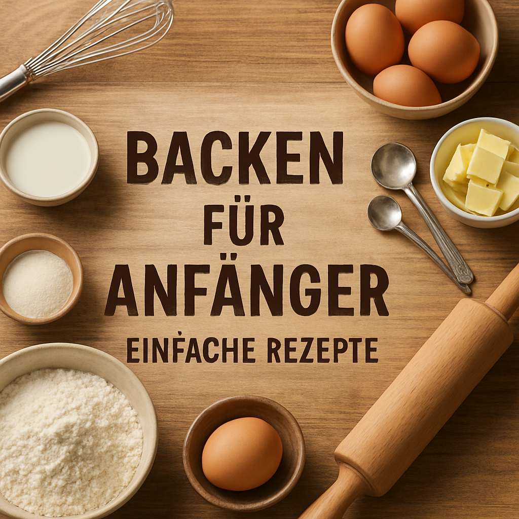 Backen für Anfänger: Einfache Rezepte