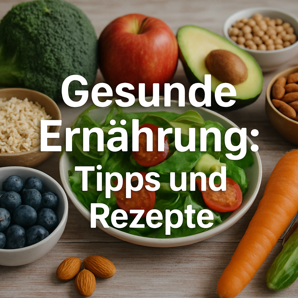 Gesunde Ernährung: Tipps und Rezepte