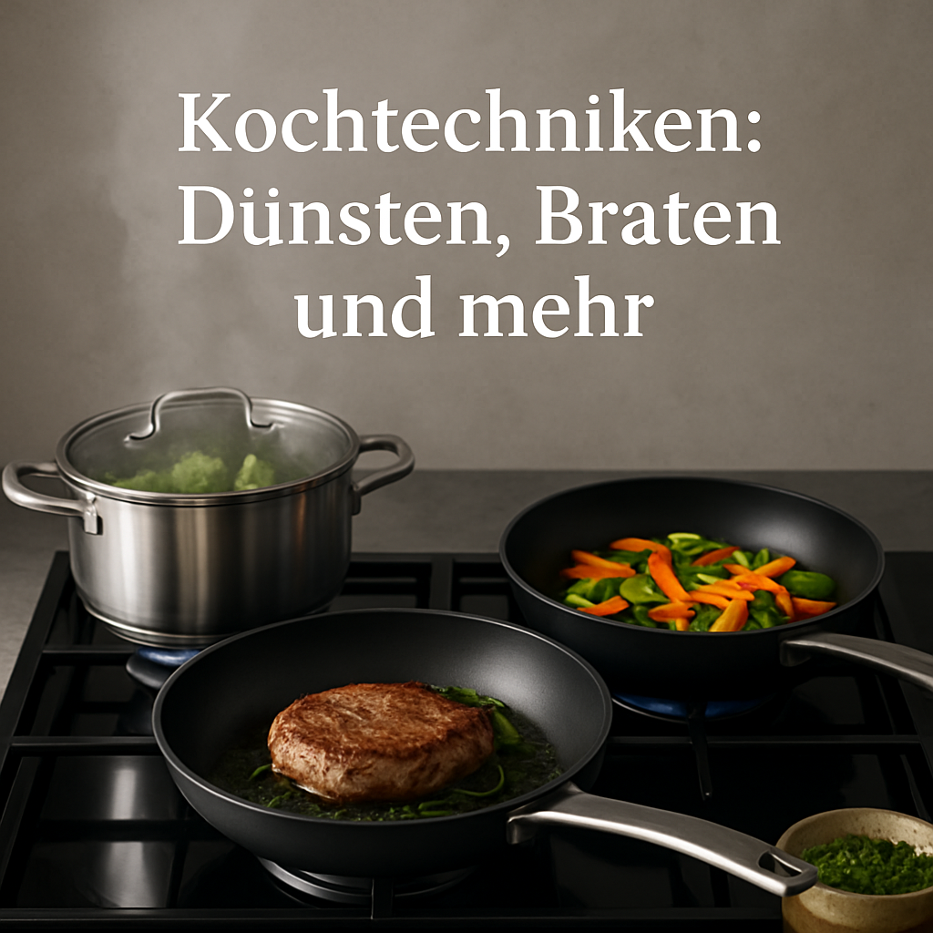 Kochtechniken: Dünsten, Braten und mehr