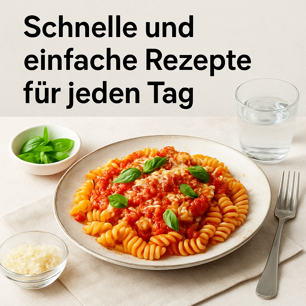 Schnelle und einfache Rezepte für jeden Tag